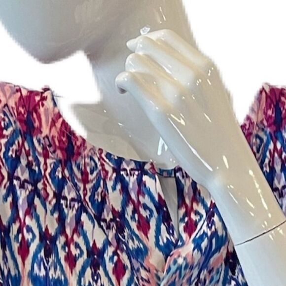 Chico's Ikat Jersey Shift Dress - Picture 4 of 5